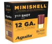 Aguila 12 Gauge Minishell 1-3 4 5 8oz  7 5 Shot 25 Rounds