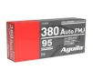 Aguila 380 Auto Full Metal Jacket 95 Grain 50 Rounds