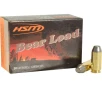 HSM Bear 10mm Auto Ammo 200 Grain Flat Nose Box of 20