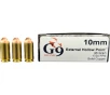 G9 Defense 10mm Auto Ammo 95 Grain Fluted Lead Free Box of 20