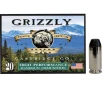 Grizzly Cartridge Bear Load 10mm Auto Ammo 200 Grain Hard Cast Flat Point Box of 20