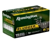 Remington Slugger 12 Gauge Rifled Slug 2-3 4  1oz Case of 75  5 Boxes of 15 