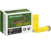 Remington Game Load 20 Gauge Ammo 2-3 4   8 Lead Shot 7 8 oz Case of 250  10 Boxes of 25 