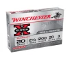 Winchester Super X 20 Gauge Ammo 2-3 4   3 Buckshot 20 Pellets Case of 250  50 Boxes of 5 