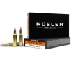 Nosler BT Varmint 22 Nosler Ammo 55 Grain Nosler Ballistic Tip Polymer Tip Box of 20