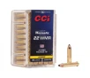 CCI 22 Winchester Magnum Rimfire  WMR  Ammo 30 Grain Hornady V-Max Polymer Tip Box of 500  10 Boxes of 50 
