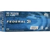 Federal American Eagle 22-250 Remington Ammo 50 Grain Jacketed Hollow Point Box of 20