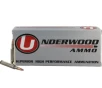 Underwood 223 Remington Ammo 62 Grain Lehigh Controlled Chaos Fragmenting Hollow Point Lead Free Box of 20