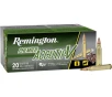 Remington Premier Varmint 223 Remington Ammo 50 Grain Remington AccuTip Polymer Tip Case of 200  10 Boxes of 20 