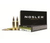 Nosler E-Tip 223 Remington Ammo 55 Grain Nosler Expansion Tip  E-Tip  Polymer Tip Lead Free Box of 20