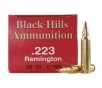 Black Hills 223 Remington Ammo 60 Grain Hornady V-Max Polymer Tip Box of 50