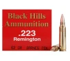 Black Hills 223 Remington Ammo 62 Grain Barnes Triple-Shock X Solid Hollow Point Lead Free Box of 50