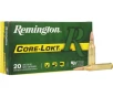 Remington Core-Lokt 243 Winchester Ammo 100 Grain Jacketed Soft Point Box of 20
