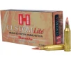 Hornady Custom Lite 243 Winchester Ammo 87 Grain Hornady SST  Super Shock Tip  Polymer Tip Box of 20