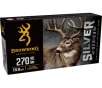 Browning Silver Series 270 Winchester Ammo 150 Grain Jacketed Soft Point Box of 20