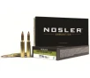 Nosler E-Tip 270 Winchester Ammo 130 Grain Nosler Expansion Tip  E-Tip  Polymer Tip Lead Free Box of 20