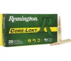 Remington Core-Lokt 270 Winchester Ammo 100 Grain Pointed Soft Point Box of 20