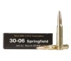 Black Hills Gold 30-06 Springfield Ammo 168 Grain Hornady Match Jacketed Hollow Point Box of 20