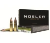 Nosler E-Tip 300 AAC Blackout Ammo 110 Grain Nosler Expansion Tip  E-Tip  Polymer Tip Lead Free Box of 20