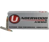 Underwood 300 AAC Blackout Ammo 125 Grain Nosler Ballistic Tip Polymer Tip Box of 20