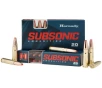 Hornady Subsonic 300 AAC Blackout Ammo 190 Grain Hornady FTX Polymer Tip Box of 20