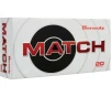 Hornady Match 308 Winchester Ammo 168 Grain Jacketed Hollow Point Box of 20