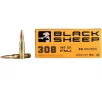 Black Sheep 308 Winchester Ammo 147 Grain Full Metal Jacket Box of 50