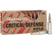 Hornady Critical Defense 308 Winchester Ammo 155 Grain Hornady FTX Polymer Tip Box of 20