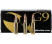G9 Defense 308 Winchester Ammo 145 Grain Solid Hollow Point Lead Free Box of 20