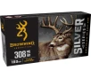 Browning Silver Series 308 Winchester Ammo 180 Grain Jacketed Soft Point Box of 20