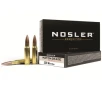 Nosler Match Grade 308 Winchester Ammo 155 Grain Nosler Custom Competition Jacketed Hollow Point Box of 20