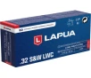 Lapua 32 S W Long Ammo 98 Grain Wadcutter Box of 50