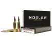 Nosler Match Grade 338 Lapua Magnum Ammo 300 Grain Nosler Custom Competition Jacketed Hollow Point Box of 20
