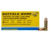 Buffalo Bore Short Barrel Low Flash 357 Magnum Ammo 140 Grain Barnes TAC-XP Solid Hollow Point Lead Free Box of 20