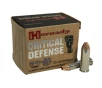 Hornady Critical Defense 357 Magnum Ammo 125 Grain Hornady FTX Polymer Tip Box of 25