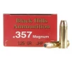 Black Hills 357 Magnum Ammo 125 Grain Jacketed Hollow Point Box of 50