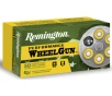 Remington Performance WheelGun 38 Special Ammo 158 Grain Semi-Wadcutter Box of 50