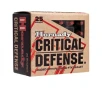 Hornady Critical Defense 38 Special  P Ammo 110 Grain Hornady FTX Polymer Tip Box of 25