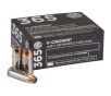 Sig Sauer 365 Everyday Carry 380 ACP Ammo 90 Grain Sig V-Crown Jacketed Hollow Point Box of 20