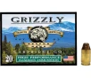 Grizzly Cartridge High Performance Handgun 380 ACP  P Ammo 90 Grain Jacketed Hollow Point Box of 20
