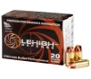 Lehigh Defense XD 380 ACP Ammo 68 Grain Lehigh Xtreme Defense Fluted Lead Free Box of 20
