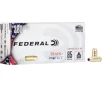 Federal Train   Protect 380 ACP Ammo 85 Grain Federal Versatile Jacketed Hollow Point Box of 50