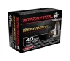 Winchester Defender 40 S W Ammo 165 Grain Winchester PDX1 Bonded Jacketed Hollow Point Box of 20