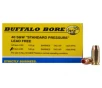 Buffalo Bore Outdoorsman 40 S W Ammo 140 Grain Barnes TAC-XP Solid Hollow Point Lead Free Box of 20