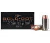 Speer Gold Dot 40 S W Ammo 165 Grain Bonded Jacketed Hollow Point Box of 20