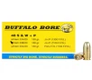 Buffalo Bore 40 S W  P Ammo 180 Grain Jacketed Hollow Point Box of 20