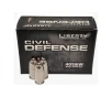 Liberty Ammunition Civil Defense 40 S W Ammo 60 Grain Fragmenting Hollow Point Lead Free Box of 20