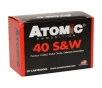Atomic Ammunition 40 S W Ammo 155 Grain Jacketed Hollow Point Box of 20