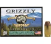 Grizzly Cartridge Bear Load 40 S W Ammo 200 Grain Full Metal Jacket Box of 20