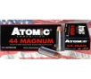 Atomic Ammunition 44 Remington Magnum Ammo 240 Grain Jacketed Hollow Point Box of 50